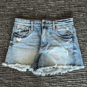 Distressed Jean shorts, KUT